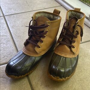 Sporto Brown and Tan Winter Boots